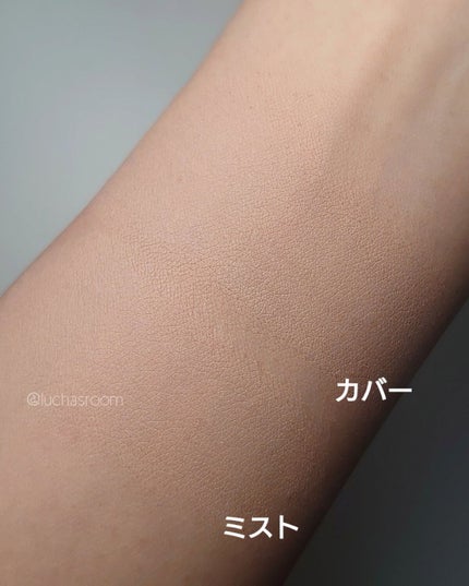 ミストBBクッション(リフィル込)/Pittoresco/クッションファンデーションを使ったクチコミ(4枚目)