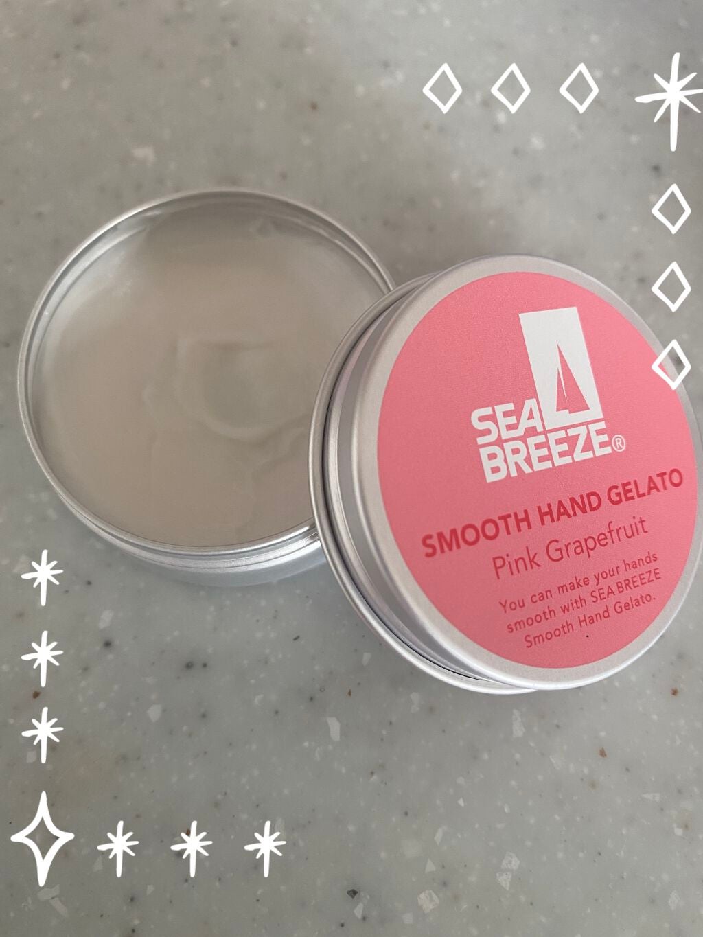 シーブリーズ スムースハンドジェラート(ピンクグレープフルーツ)/シーブリーズ/ハンドクリームを使ったクチコミ(3枚目)