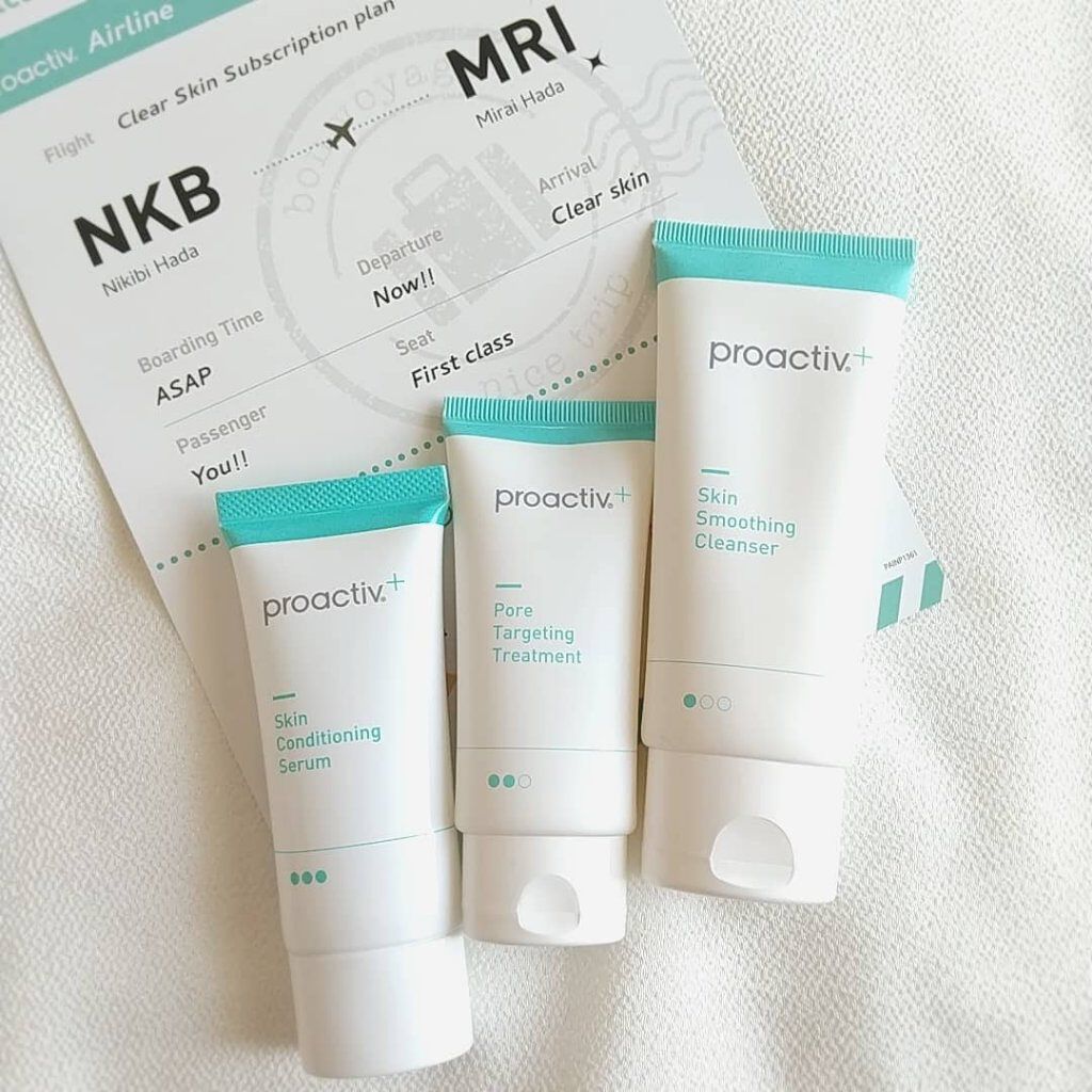 スマートセット/プロアクティブ/スキンケアキットを使ったクチコミ（1枚目）