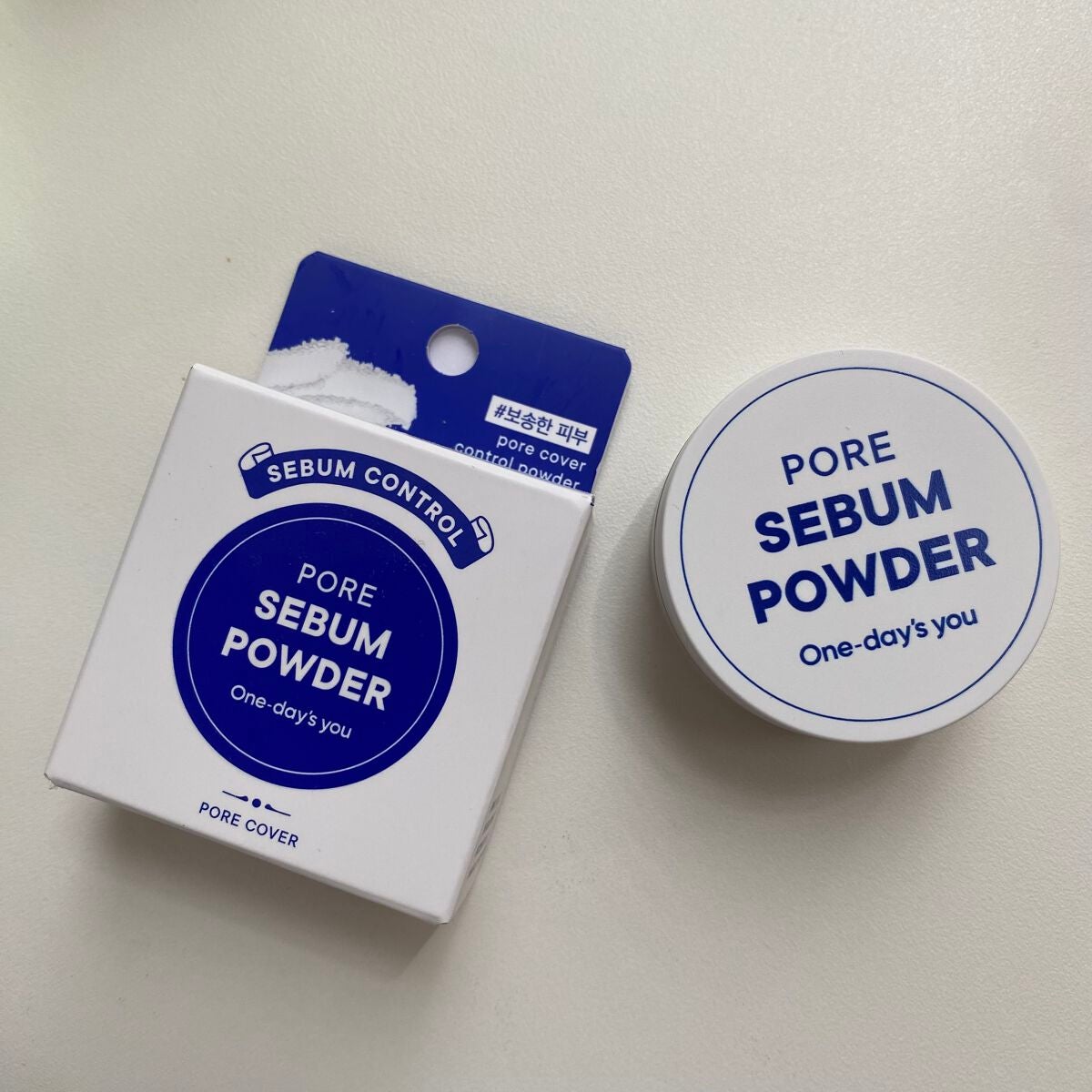 ポアセバムパウダー/One-day's you/ルースパウダーを使ったクチコミ(1枚目)