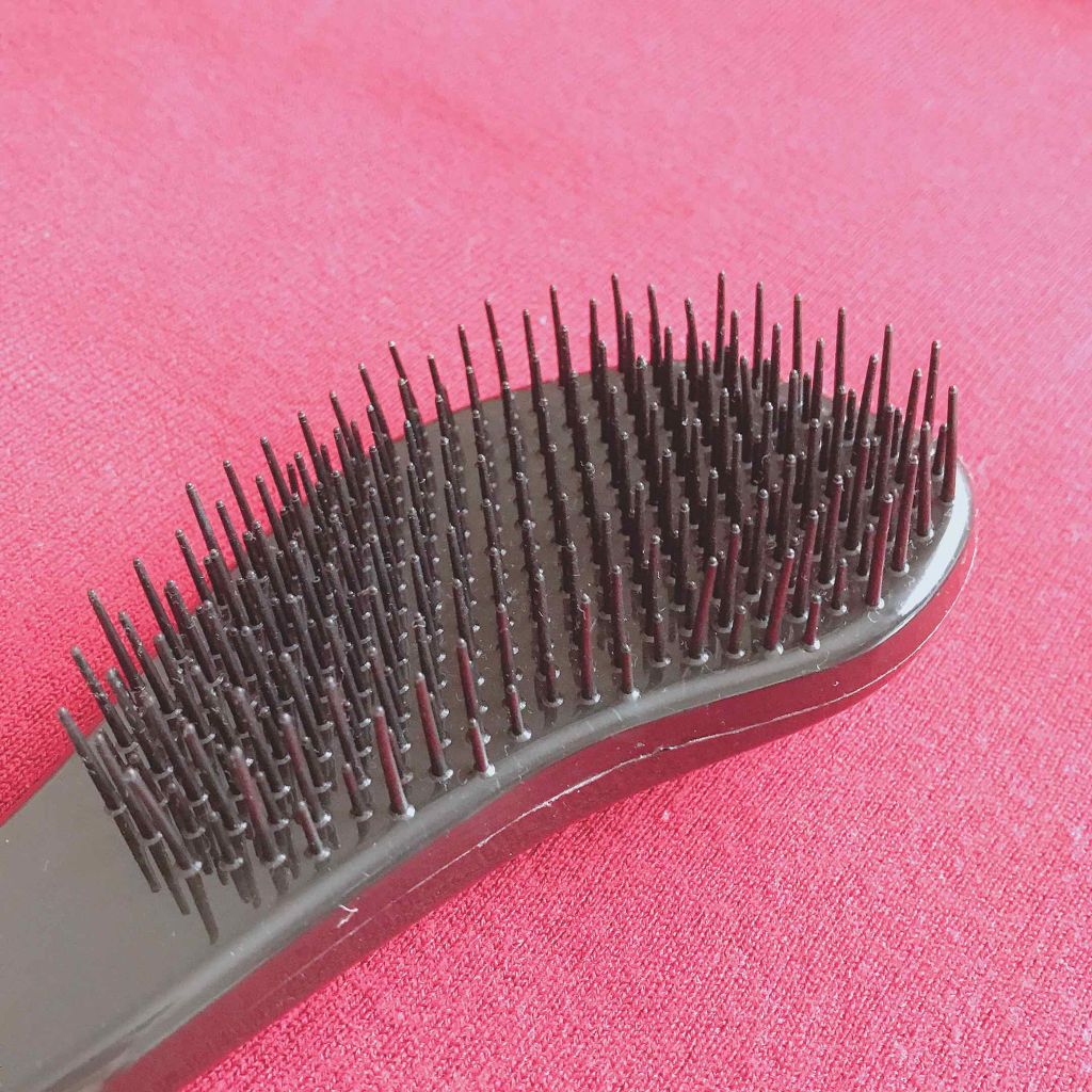絡みにくい!髪通りなめらか長短2段ヘアブラシ/キャンドゥ/ヘアブラシを使ったクチコミ(3枚目)