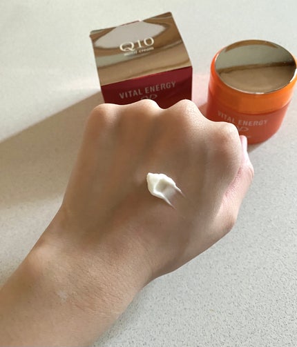 バイタルエナジー モイストクリーム/メイコー化粧品/フェイスクリームを使ったクチコミ(4枚目)