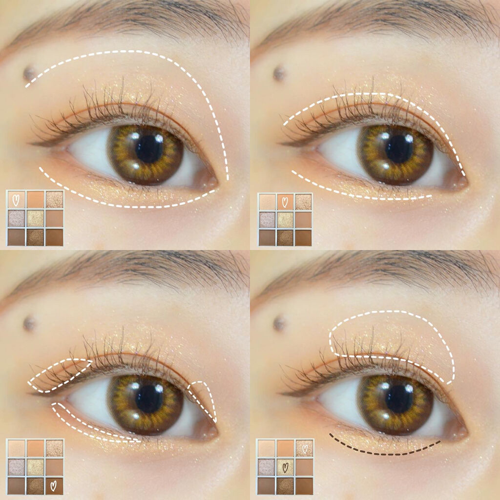 プレイカラーアイズ ≪ミルキーコレクション≫/ETUDE/アイシャドウパレットを使ったクチコミ（2枚目）