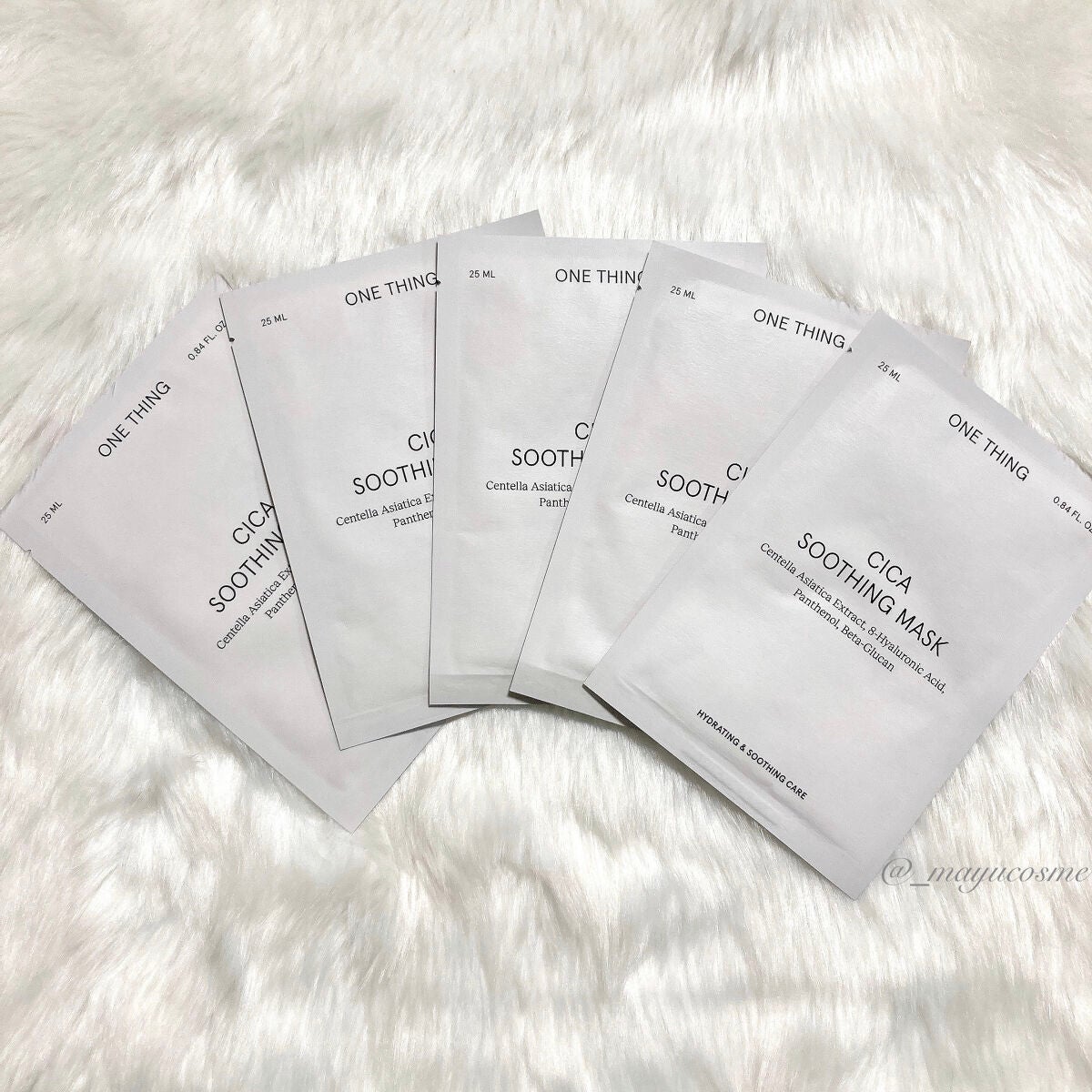 CICAスージングマスク/ONE THING/シートマスク・パックを使ったクチコミ(2枚目)