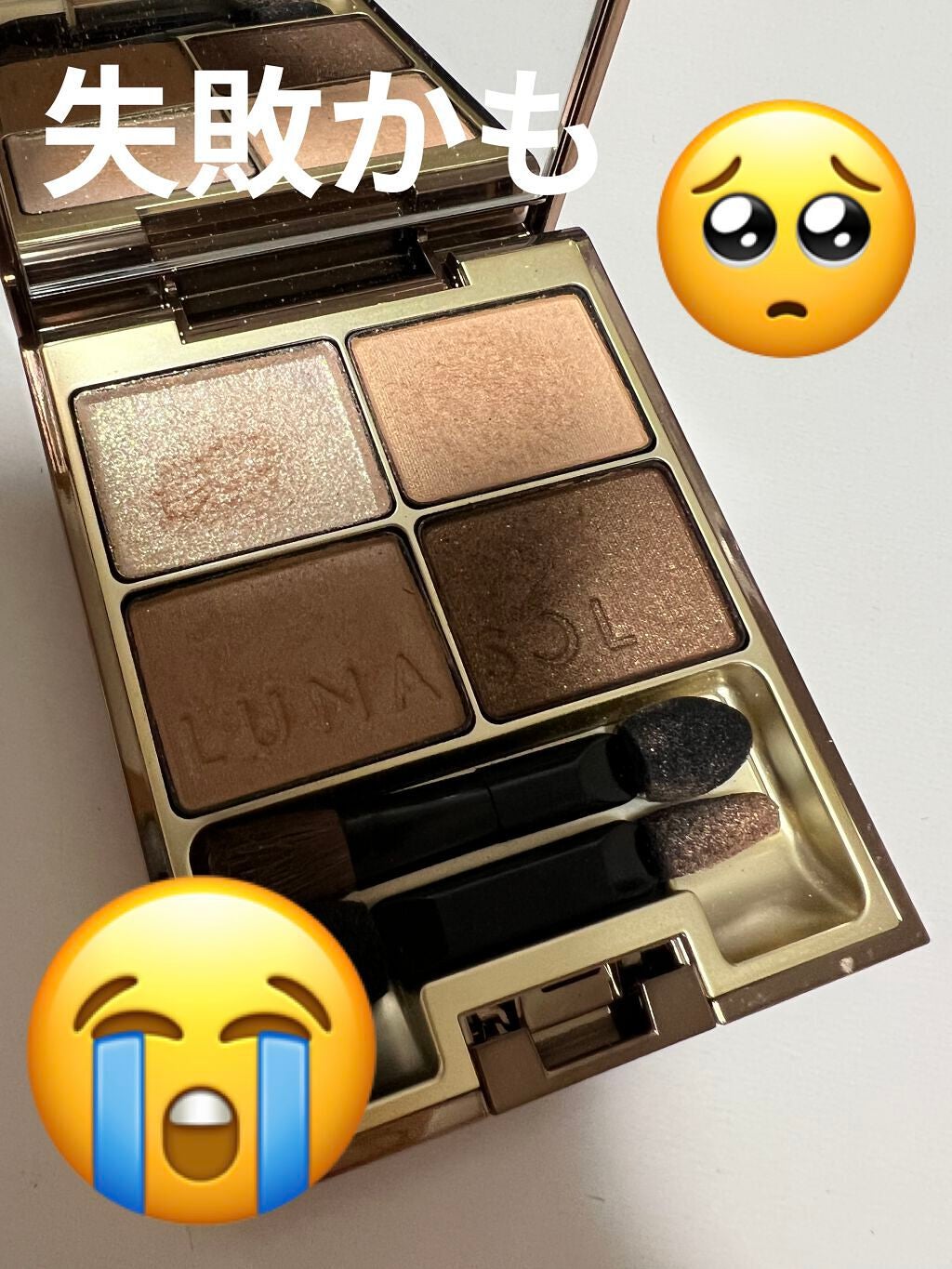 スキンモデリングアイズ/LUNASOL/アイシャドウパレットを使ったクチコミ(1枚目)