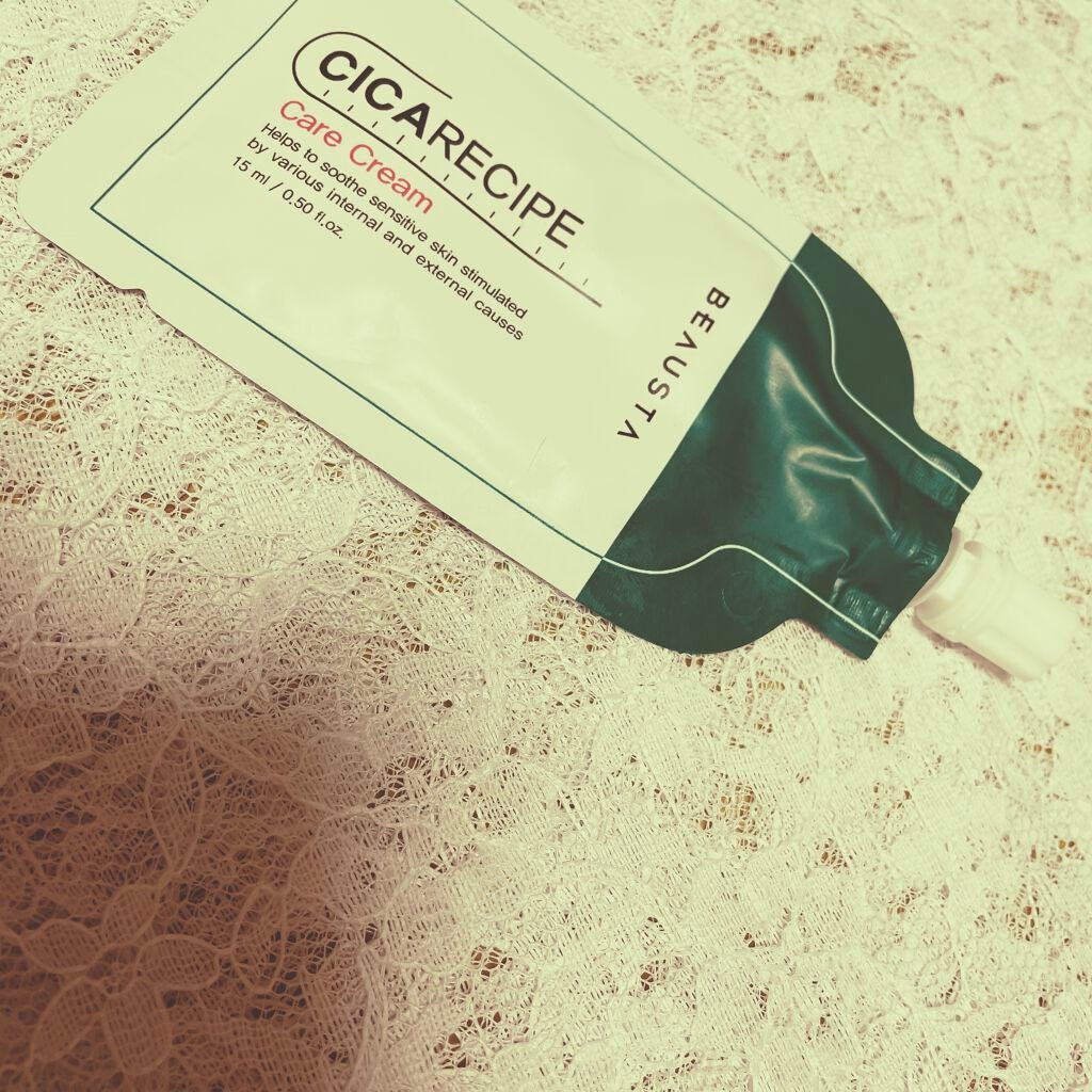 CICA ケアクリーム/BEAUSTA/フェイスクリームを使ったクチコミ(1枚目)