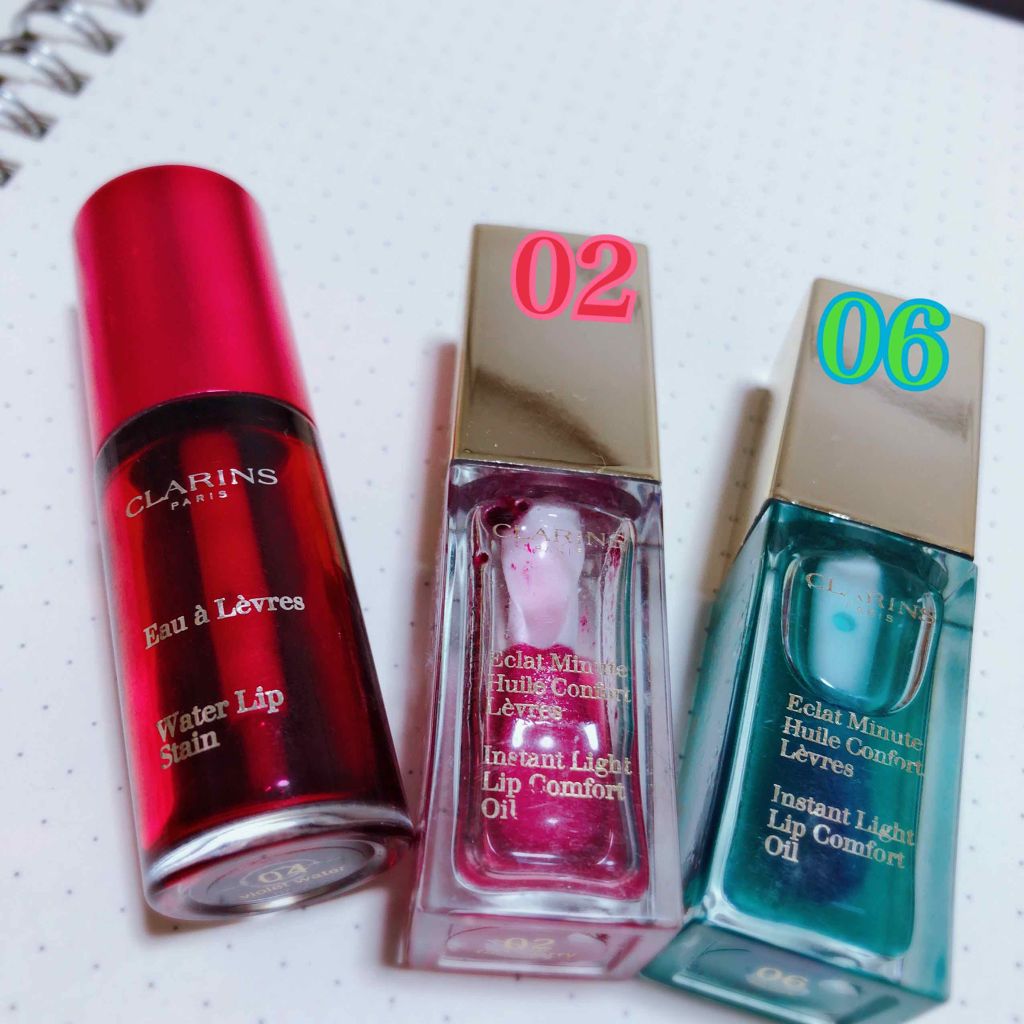 ウォーターリップ ステイン/CLARINS/リップグロスを使ったクチコミ（1枚目）
