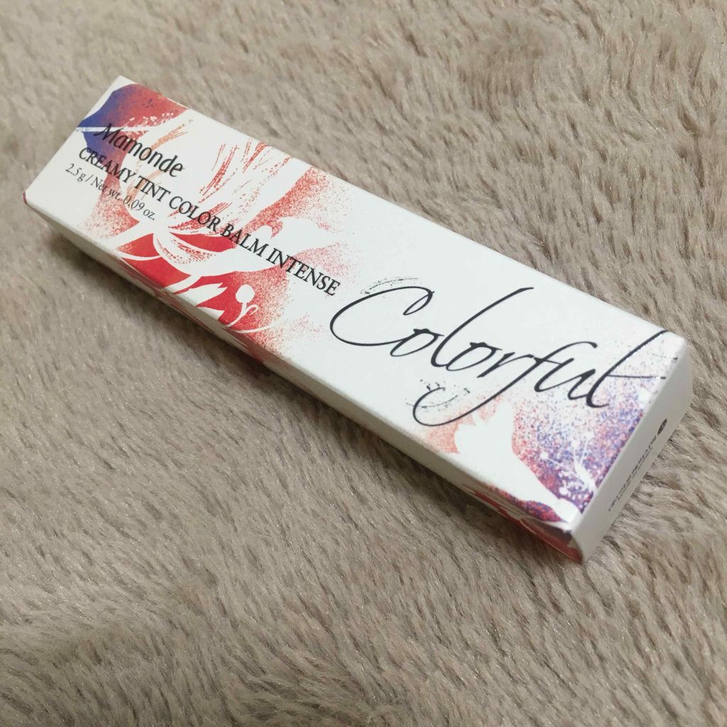 クリーミーリップティント カラーバーム・インテンス/Mamonde/リップティントを使ったクチコミ(2枚目)