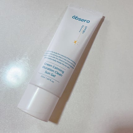 グリーンカーミングブルーレーションクリーンサンジェル/obsero/日焼け止めジェルを使ったクチコミ(2枚目)
