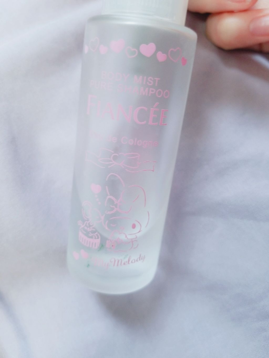 ボディミスト ピュアシャンプーの香り【パッケージリニューアル】/フィアンセ/香水(レディース)を使ったクチコミ(1枚目)