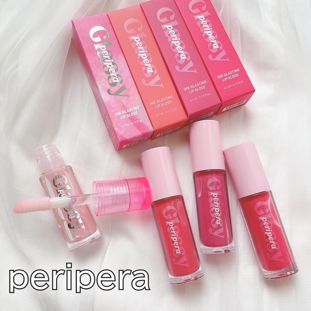 インク グラスティング リップ グロス/PERIPERA/リップグロスを使ったクチコミ（1枚目）