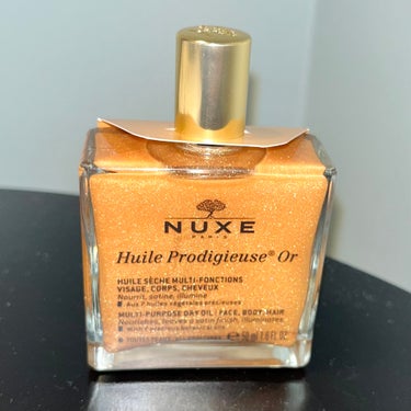 ニュクス　プロディジュー ゴールド オイル

🇫🇷で買いました💙🤍❤️

いい匂いでキラキラでテンション上がります😽✨✨


#ニュクス #nuxe #ヘアオイル #ボディオイル  #ラメグリッター祭り