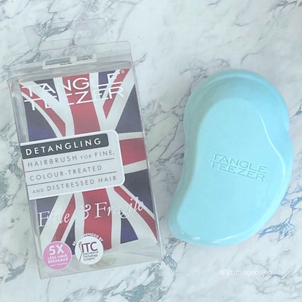 ザ・オリジナル ソフト&ダメージ/TANGLE TEEZER/ヘアブラシを使ったクチコミ(5枚目)