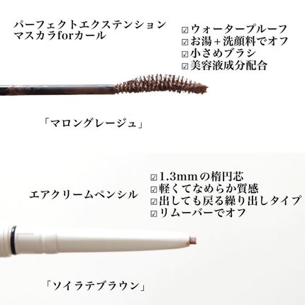 パーフェクトエクステンション マスカラ for カール/D-UP/マスカラを使ったクチコミ(3枚目)