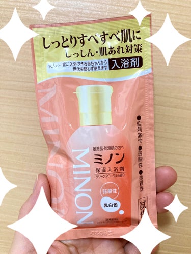 ミノン薬用保湿入浴剤 詰替え用 400ml/ミノン/入浴剤を使ったクチコミ（1枚目）