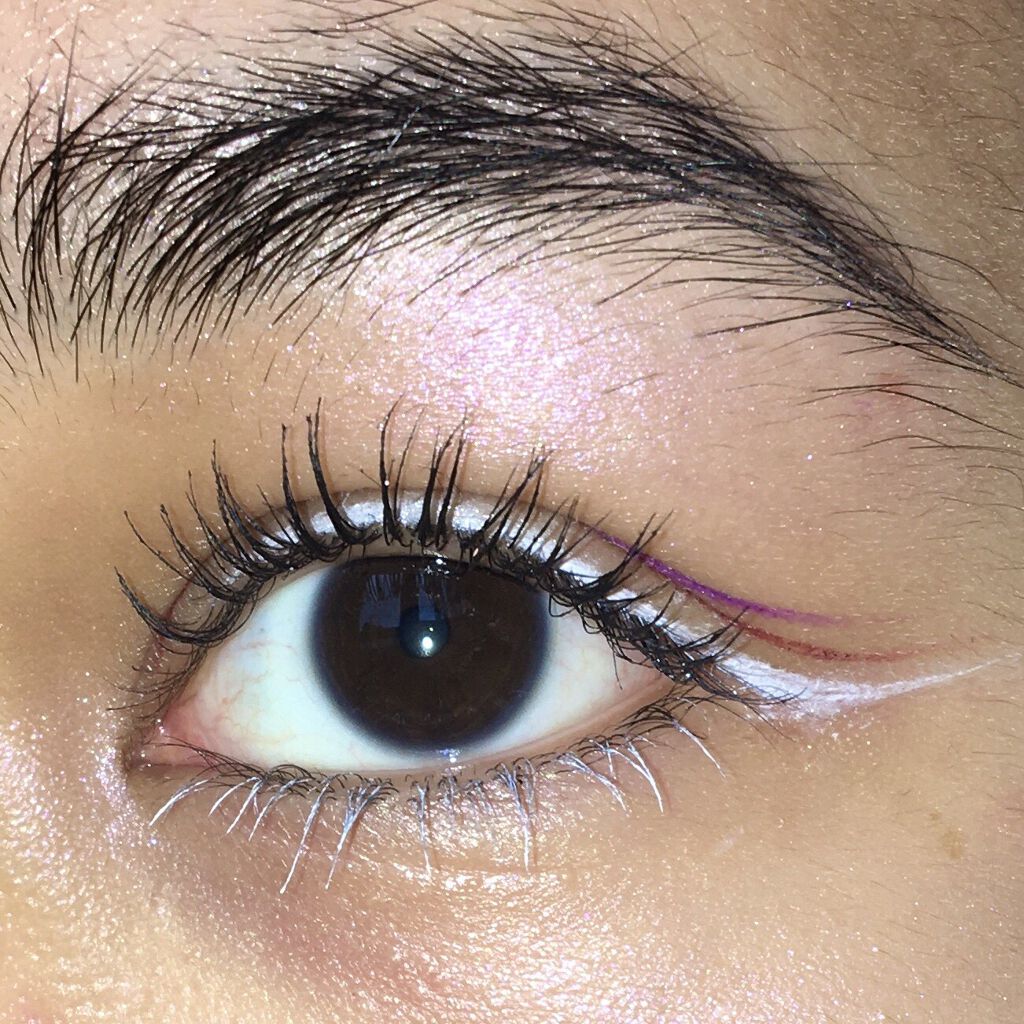 カラーマスカラ/crayontouch-me/マスカラ下地を使ったクチコミ（3枚目）