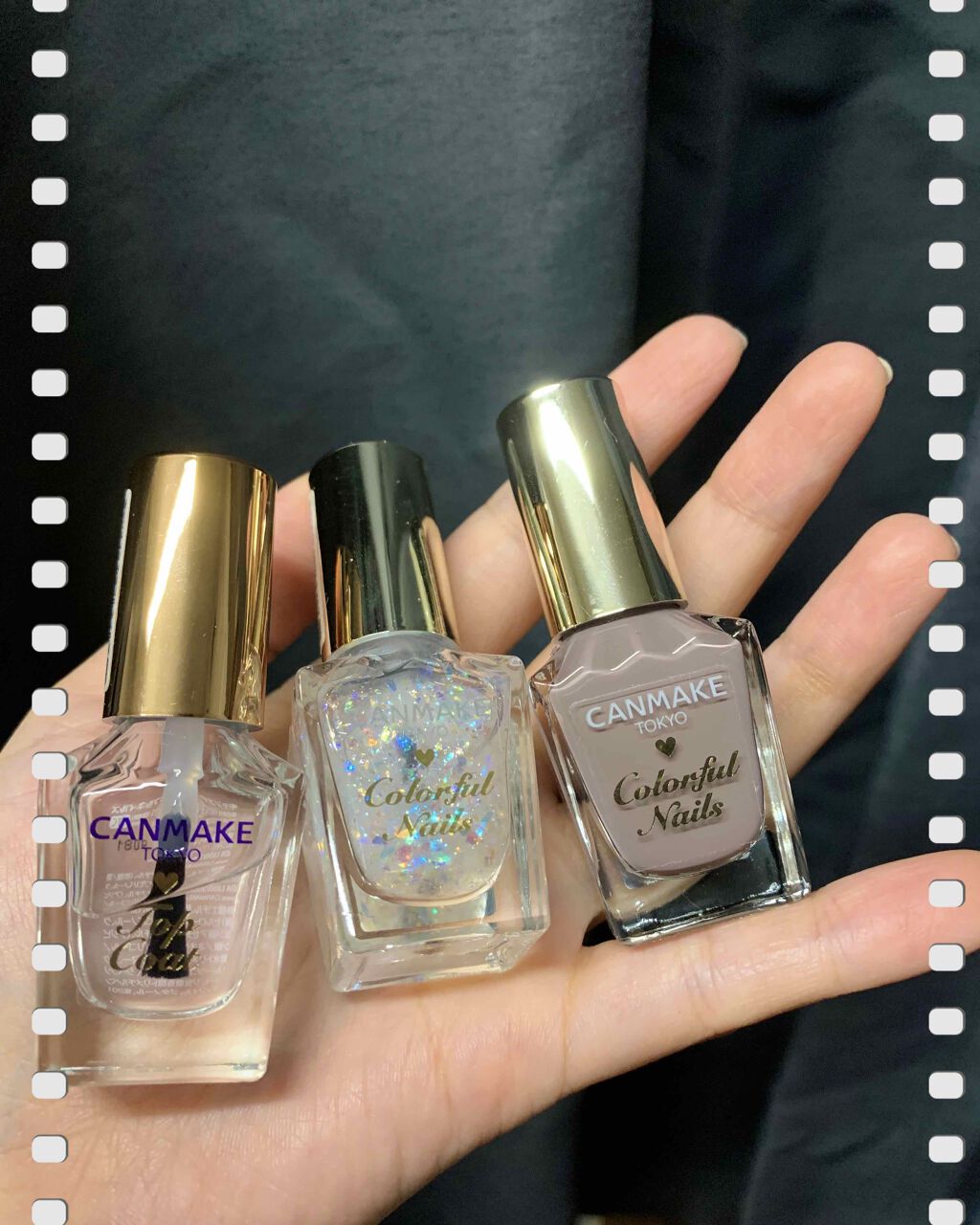 カラフルネイルズ/キャンメイク/マニキュアを使ったクチコミ（1枚目）