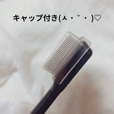 UR GLAM    EYELASH COMB/U R GLAM/メイクブラシを使ったクチコミ（3枚目）