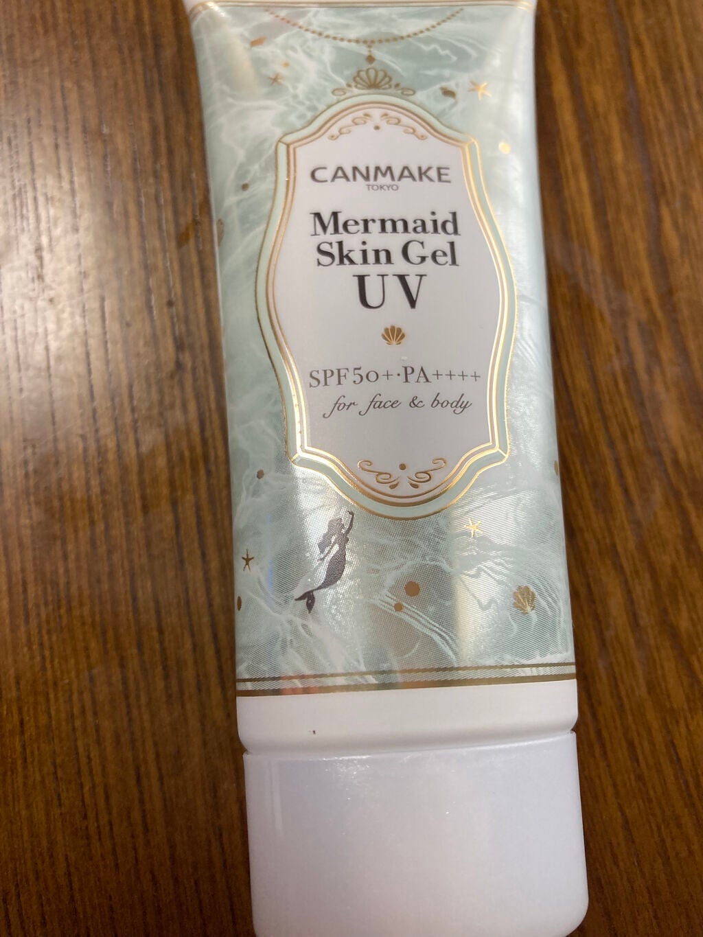 マーメイドスキンジェルUV/キャンメイク/日焼け止めジェルを使ったクチコミ(1枚目)