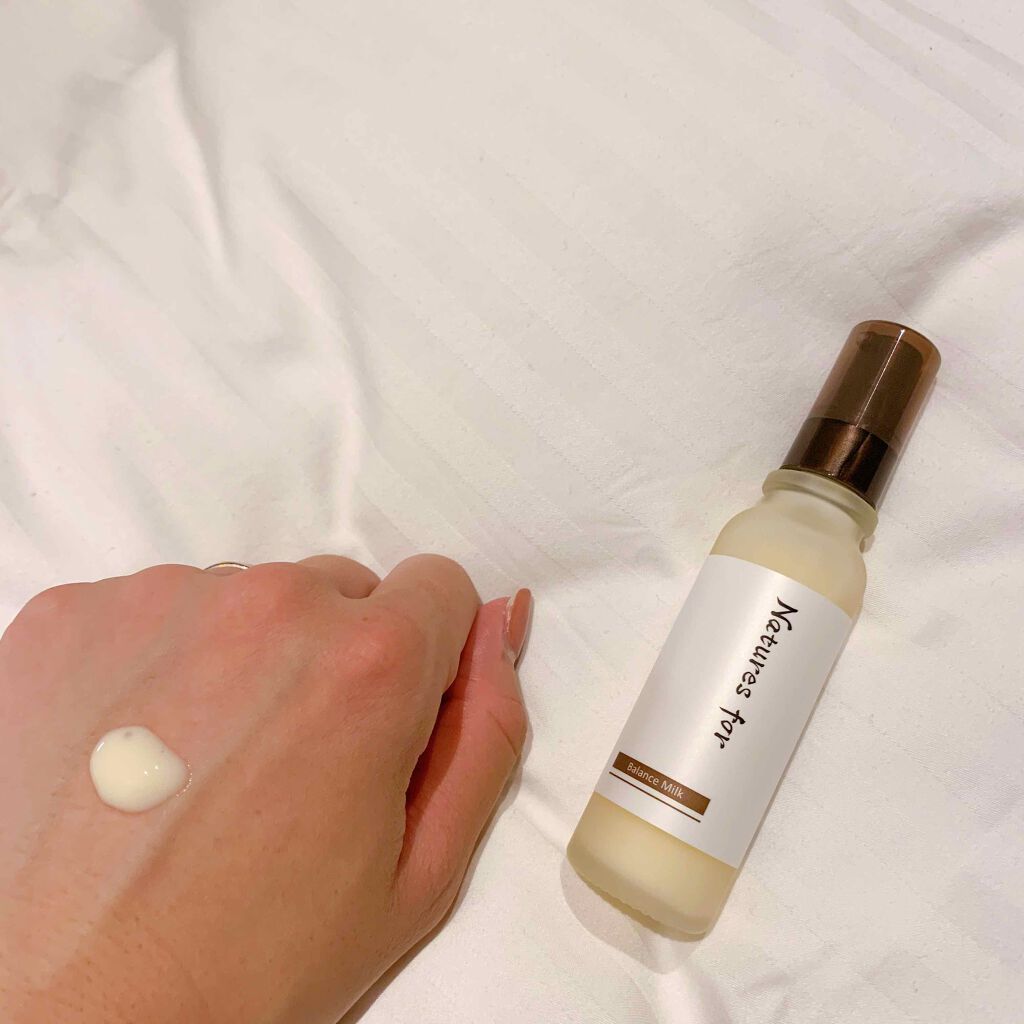 バランスミルク/Natures for/乳液を使ったクチコミ(2枚目)