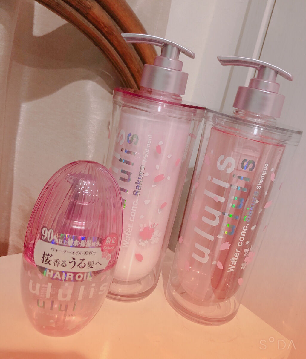 ウォーターコンク モイストヘアオイル/ululis/ヘアオイルを使ったクチコミ（1枚目）