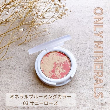 ミネラルブルーミングカラー/ONLY MINERALS/プレストパウダーを使ったクチコミ（1枚目）