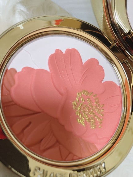 ZEESEAx正宮御品 「盛唐酔夢」シリーズ 丹酔金箔 牡丹チークシャッドパレット/ZEESEA/パウダーチークを使ったクチコミ(3枚目)