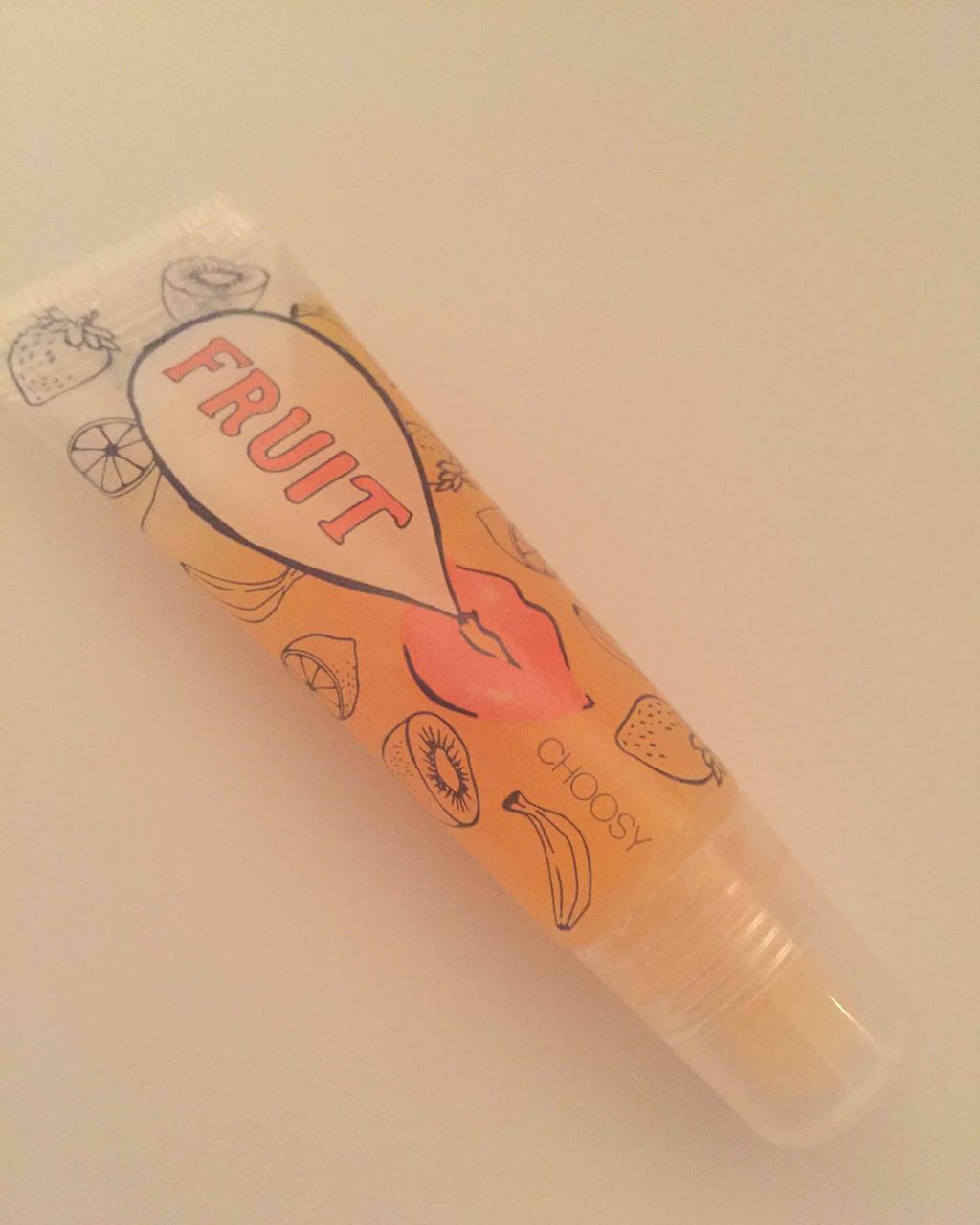 CHOOSY リップスクラブのクチコミ「CHOOSY リップスクラブ

使い方は
①唇にぬりぬり
②指で唇をやさしくマッサージ
③ティ.....」（2枚目）