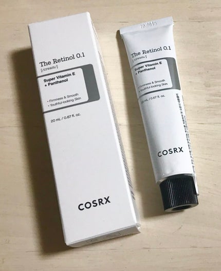 RXザ・レチノール0.1クリーム/COSRX/フェイスクリームを使ったクチコミ(1枚目)