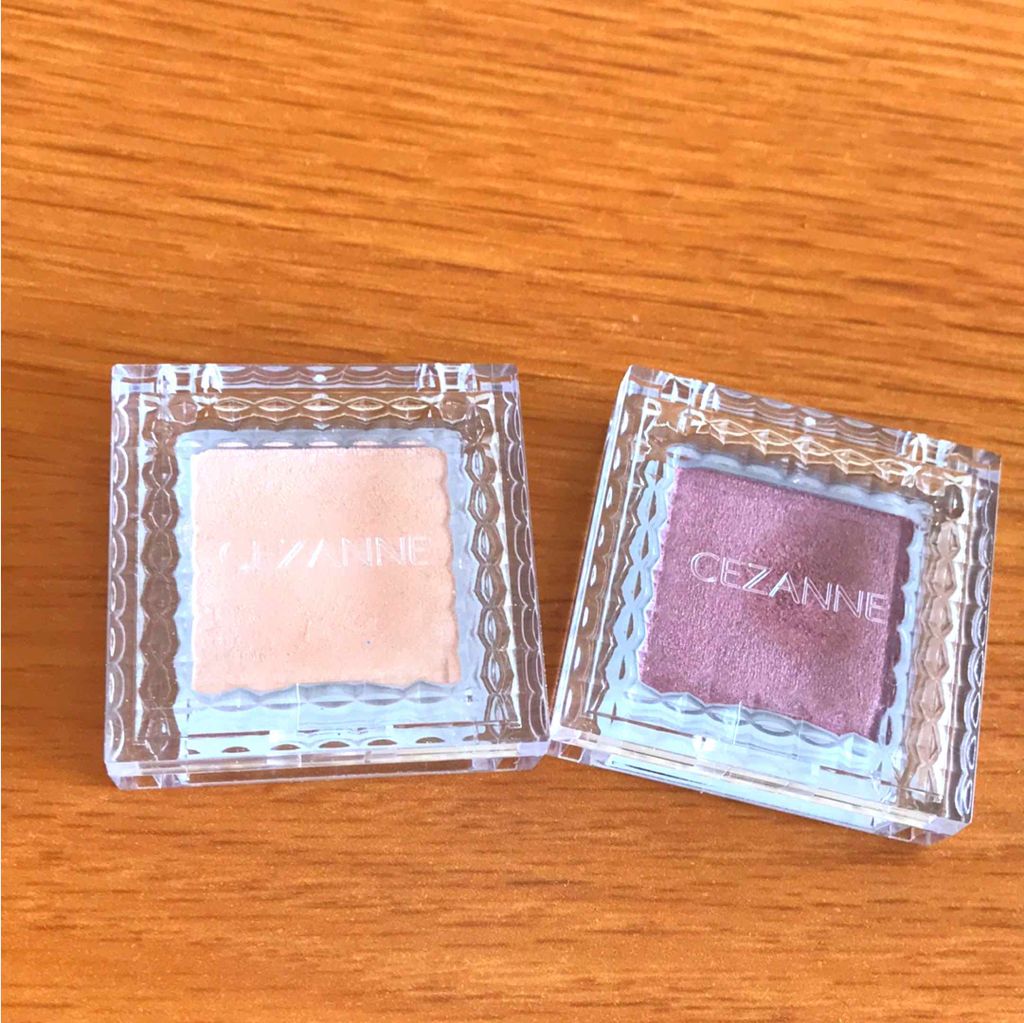 シングルカラーアイシャドウ/CEZANNE/単色アイシャドウを使ったクチコミ（1枚目）