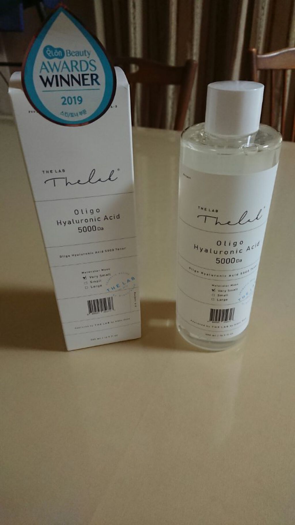 オリゴヒアルロン酸 5000 トナー/THE LAB by blanc doux(ザラボバイブランドゥ)/化粧水を使ったクチコミ（2枚目）