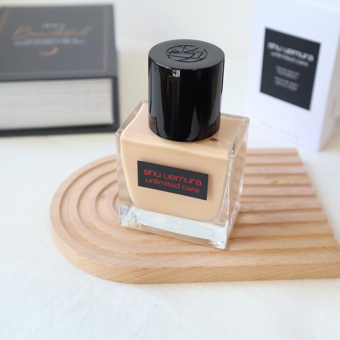 アンリミテッド ケア ツヤ セラム ファンデーション/shu uemura/リキッドファンデーションを使ったクチコミ(1枚目)