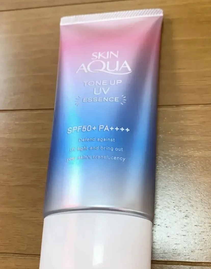 スキンアクア トーンアップUVエッセンス/スキンアクア/日焼け止めクリームを使ったクチコミ（1枚目）