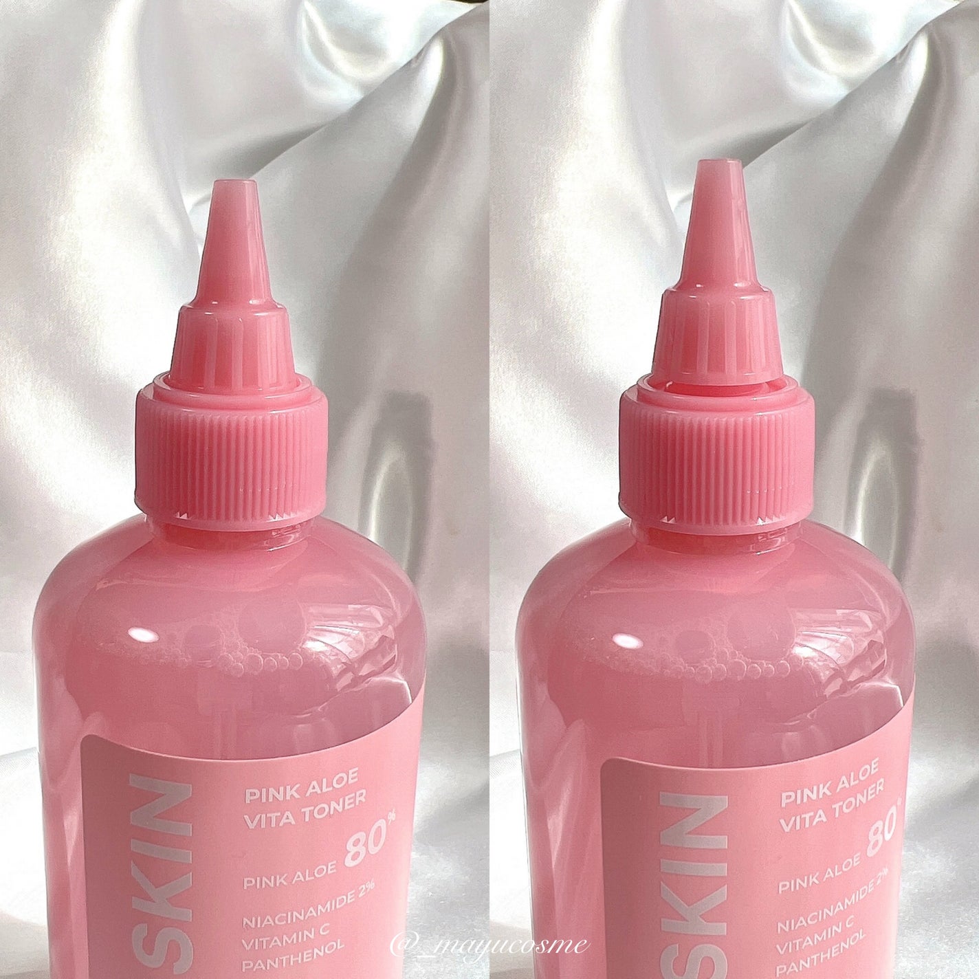 ピンクアロエビタトナー/APRILSKIN/化粧水を使ったクチコミ(2枚目)