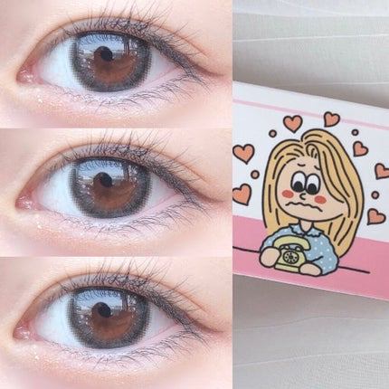 Stay Focused Kristin/Hapa kristin/カラーコンタクトレンズを使ったクチコミ(4枚目)