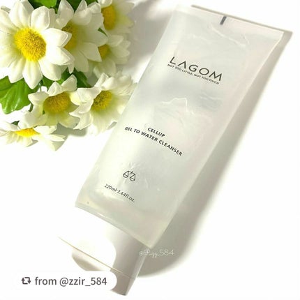 ラゴム ジェルトゥウォーター クレンザー(朝用洗顔)/LAGOM /その他洗顔料を使ったクチコミ(4枚目)