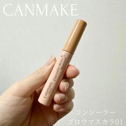 コンシーラーブロウマスカラ/キャンメイク/その他アイブロウを使ったクチコミ(1枚目)