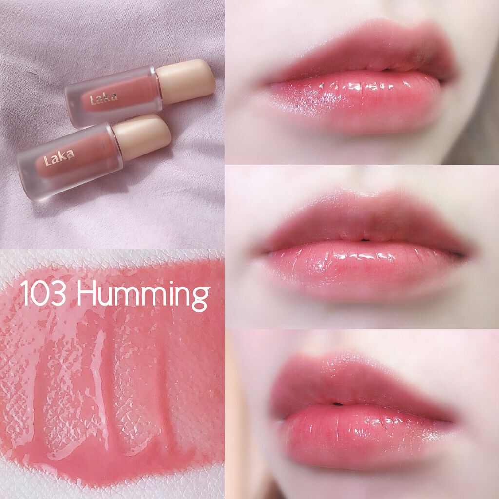 フルーティーグラムティント/Laka/リップティントを使ったクチコミ(4枚目)