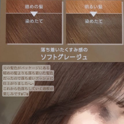 イルーセント ミルキーヘアカラー ソフトグレージュ/サイオス/ヘアカラーの画像