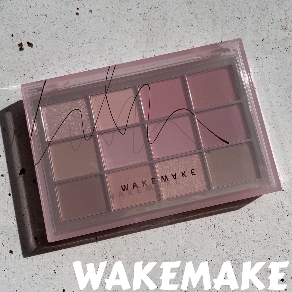 ソフトブラーリングアイパレット/wakemake/アイシャドウパレットを使ったクチコミ（1枚目）
