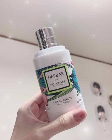 L'OCCITANE エルバヴェール ボディミルクのクチコミ「ロクシタンのHBボディミルク🌿
お友達にプレゼントでいただいてから虜に😍💕
なんといっても香り.....」（1枚目）