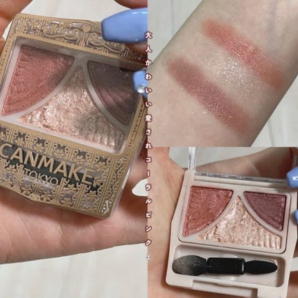 ジューシーピュアアイズ/キャンメイク/アイシャドウパレットを使ったクチコミ(1枚目)