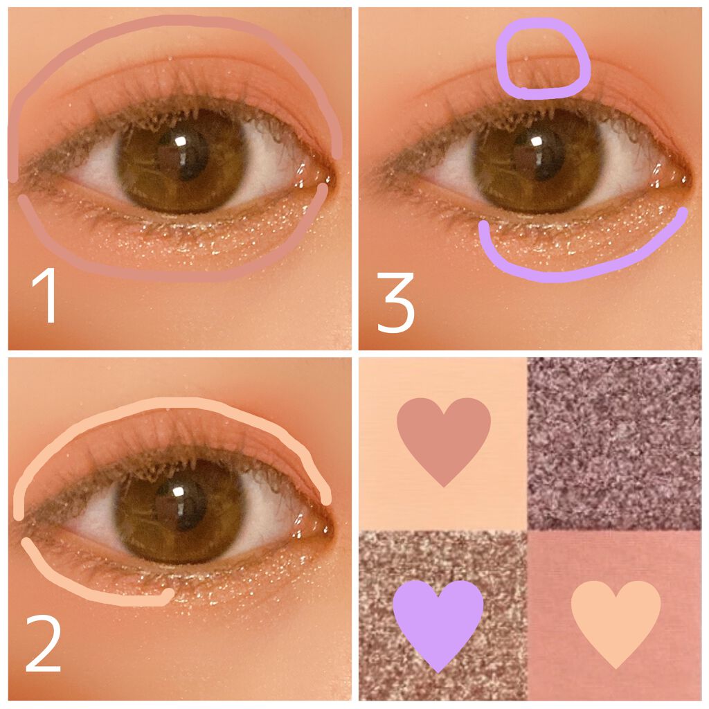 Venus Marble アイシャドウキャットシリーズ/Venus Marble/アイシャドウパレットを使ったクチコミ(2枚目)