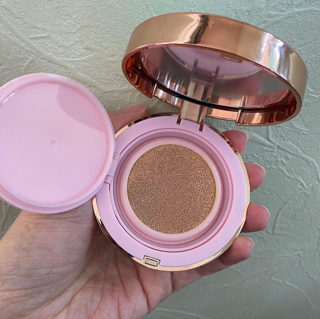 ピンクティーツリーカバークッション/APLIN/クッションファンデーションを使ったクチコミ(3枚目)