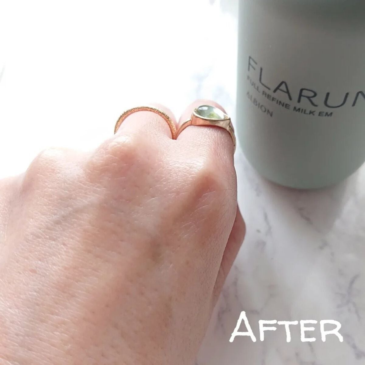 フラルネ フルリファイン ミルク EM/ALBION/乳液を使ったクチコミ(4枚目)