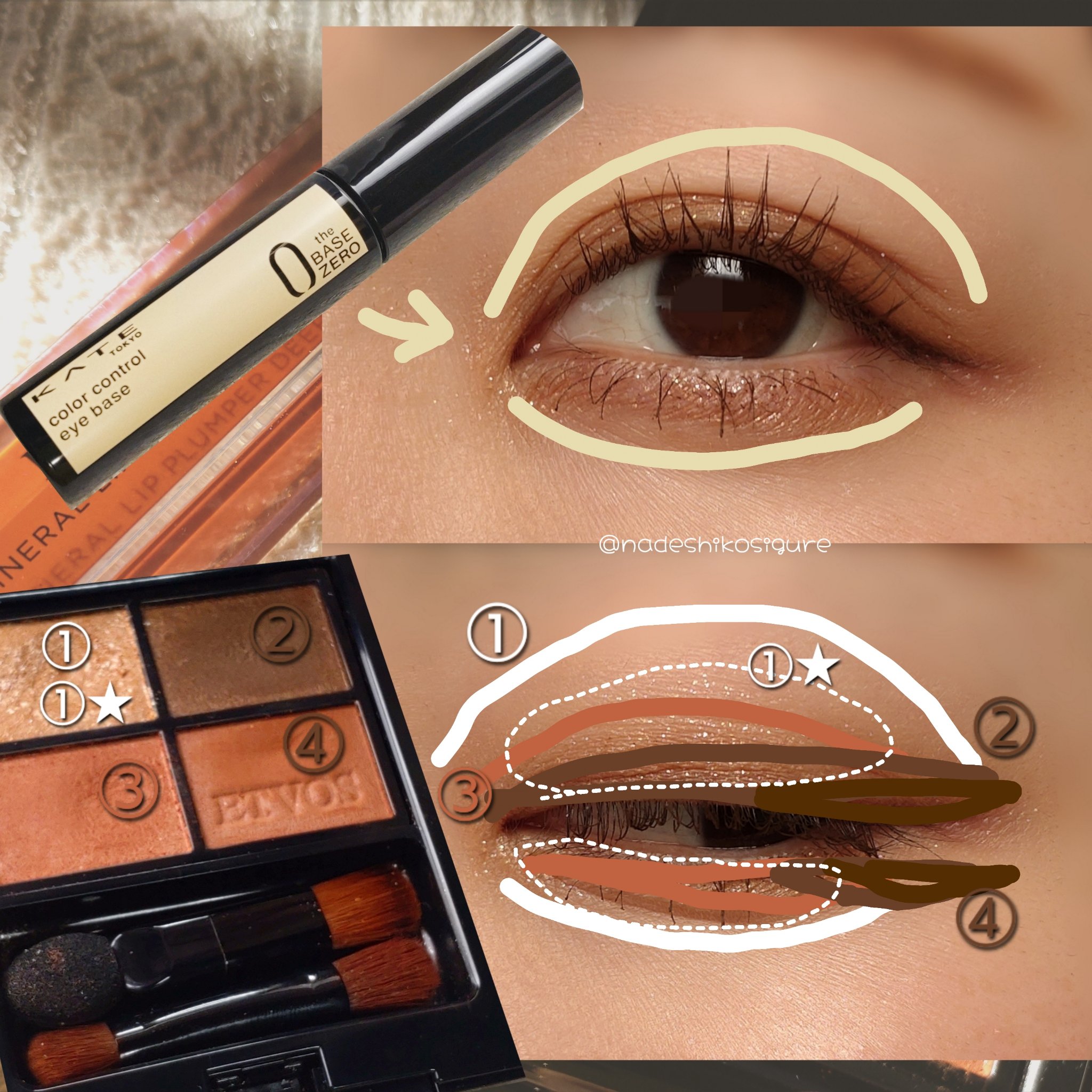 ケイト カラーコントロールアイベース/KATE/アイシャドウベースを使ったクチコミ（3枚目）