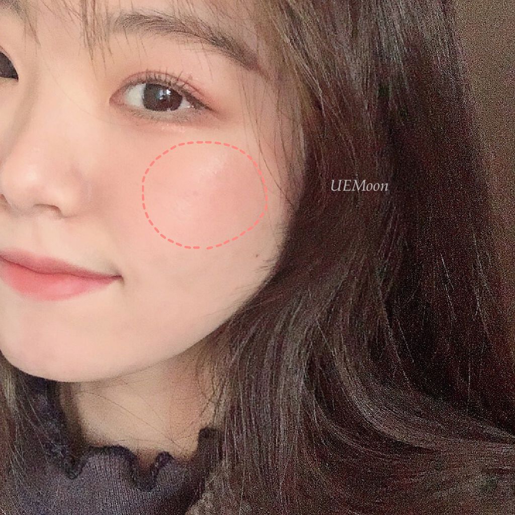 薄霧錦紗 単色チーク/ZEESEA/パウダーチークを使ったクチコミ(3枚目)