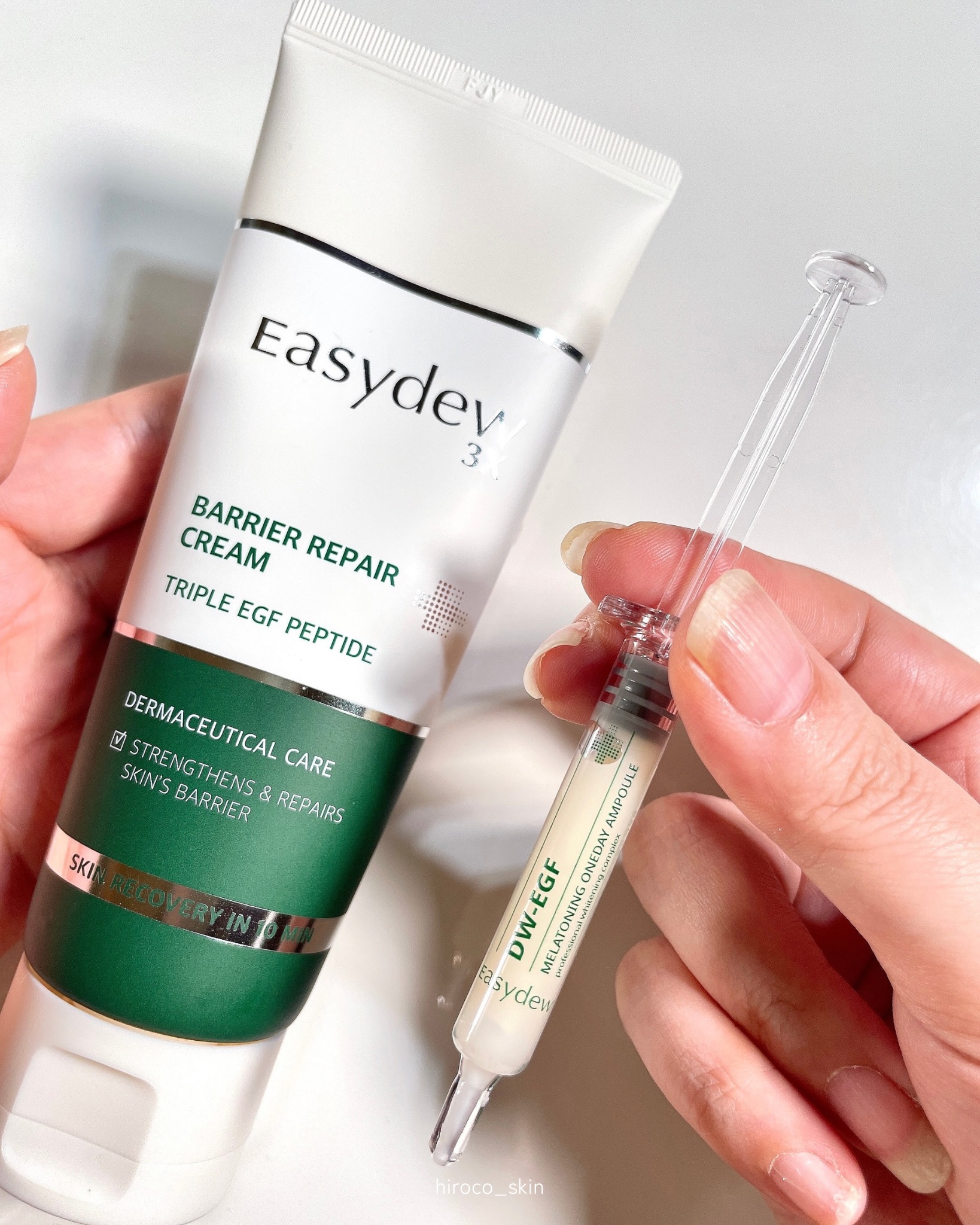 DW-EGFワンデイズアンプル/Easydew/美容液を使ったクチコミ（1枚目）