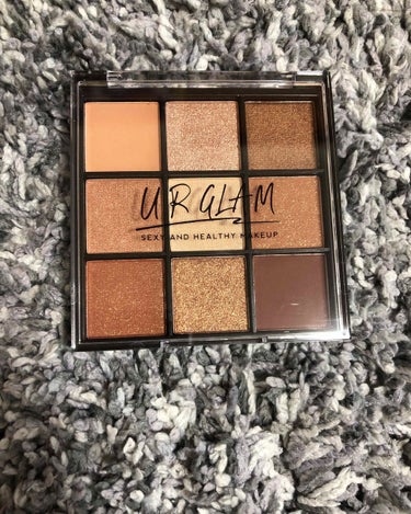 UR GLAM　BLOOMING EYE COLOR PALETTE/U R GLAM/パウダーアイシャドウを使ったクチコミ（1枚目）