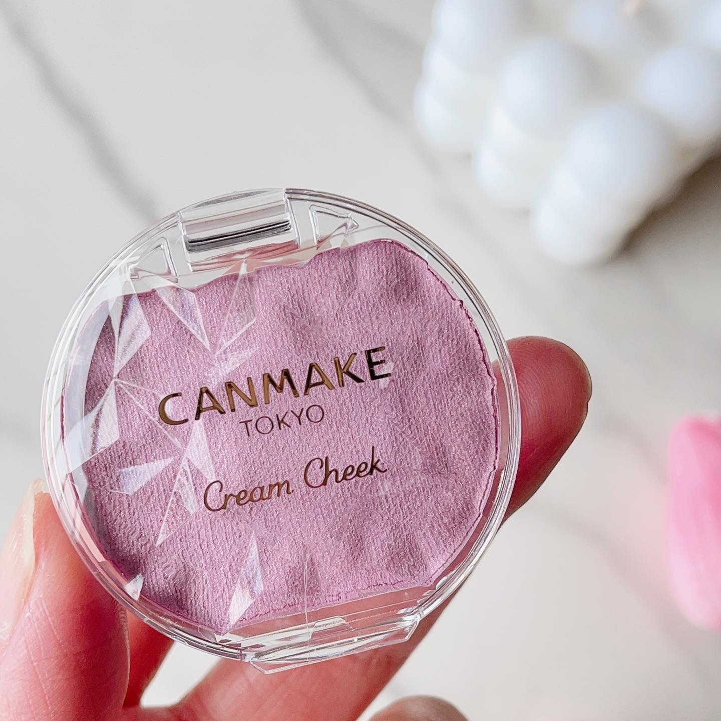 クリームチーク(パールタイプ)/キャンメイク/ジェル・クリームチークを使ったクチコミ（2枚目）